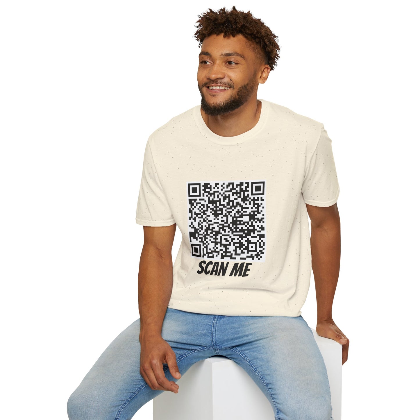 "FUCK YOU" QR Code T-Shirt