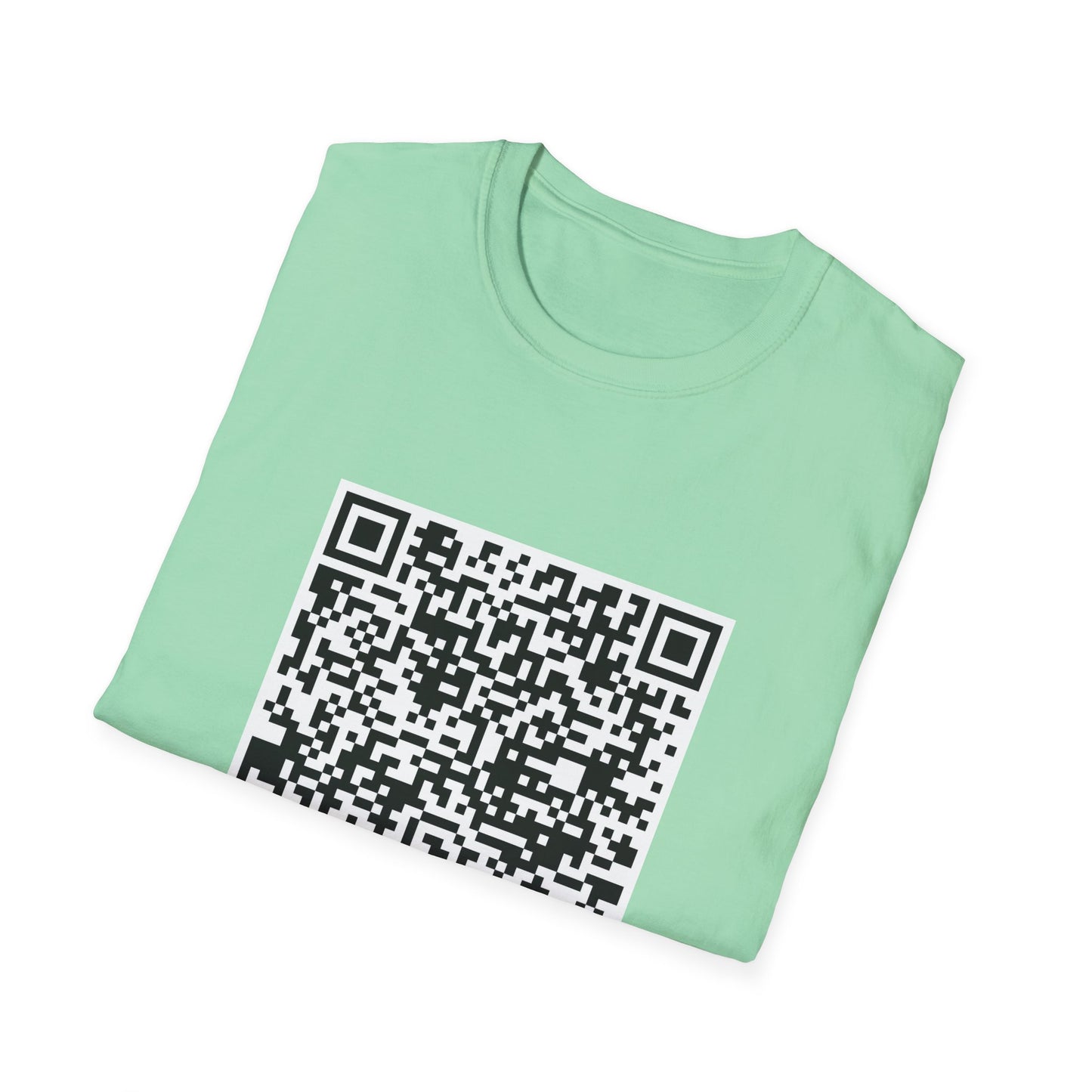 "FUCK YOU" QR Code T-Shirt
