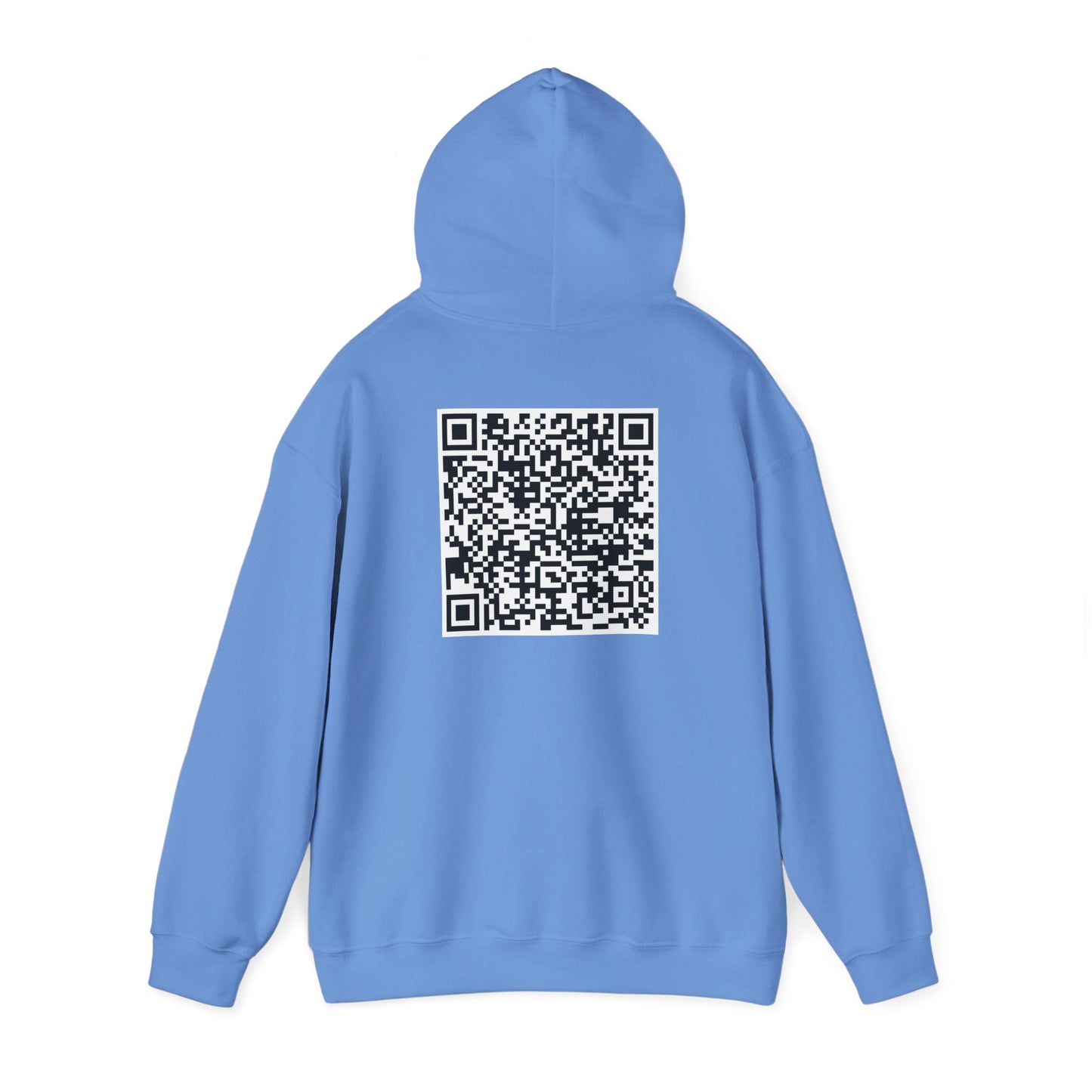 QR Code "FU" Hoodie  (QR Code On Front & Back)
