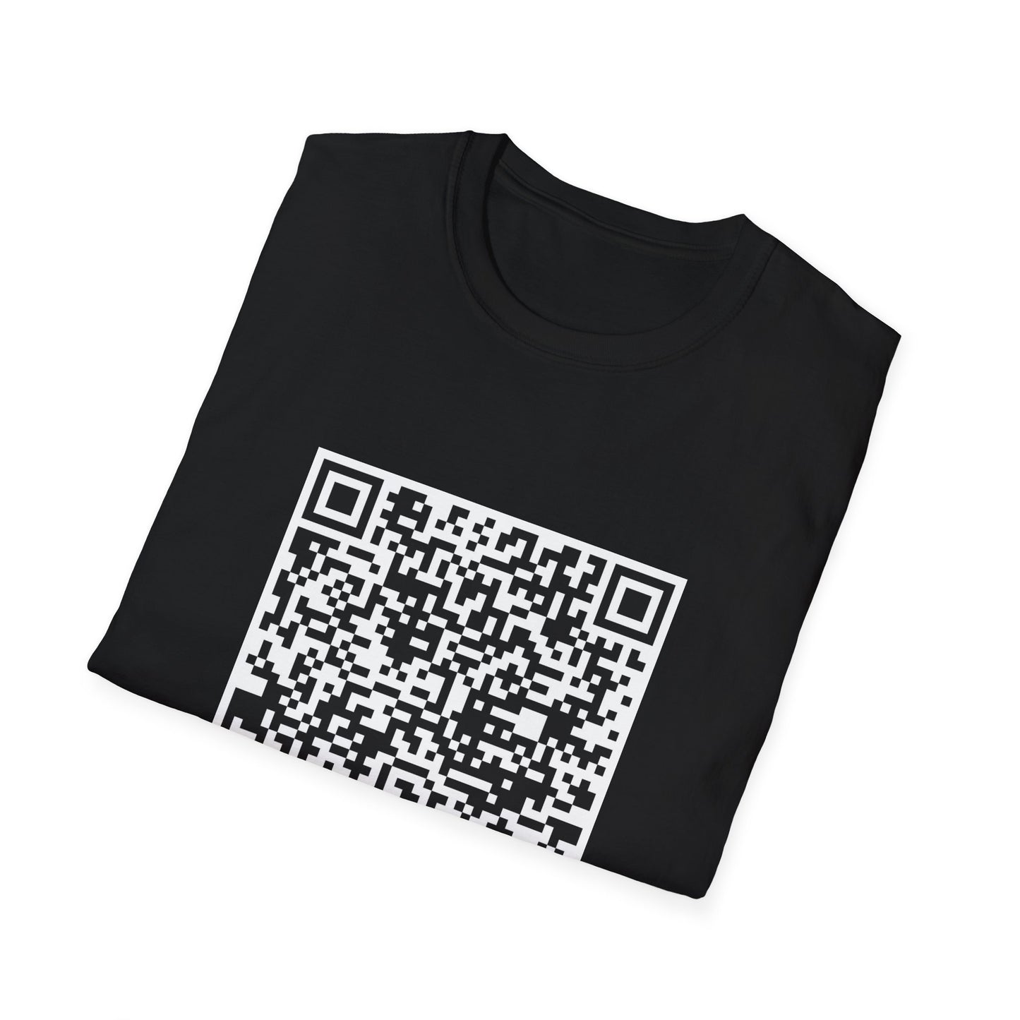 "FUCK YOU" QR Code T-Shirt