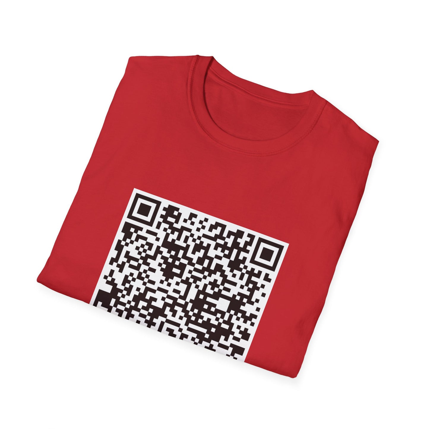"FUCK YOU" QR Code T-Shirt