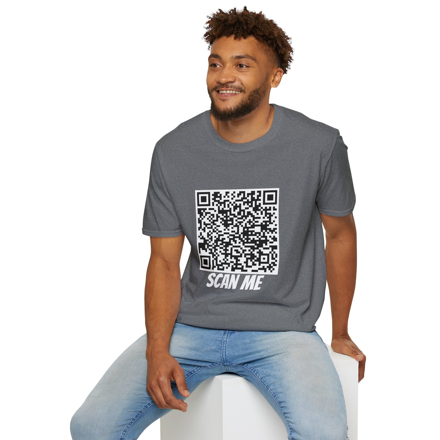 "FUCK YOU" QR Code T-Shirt