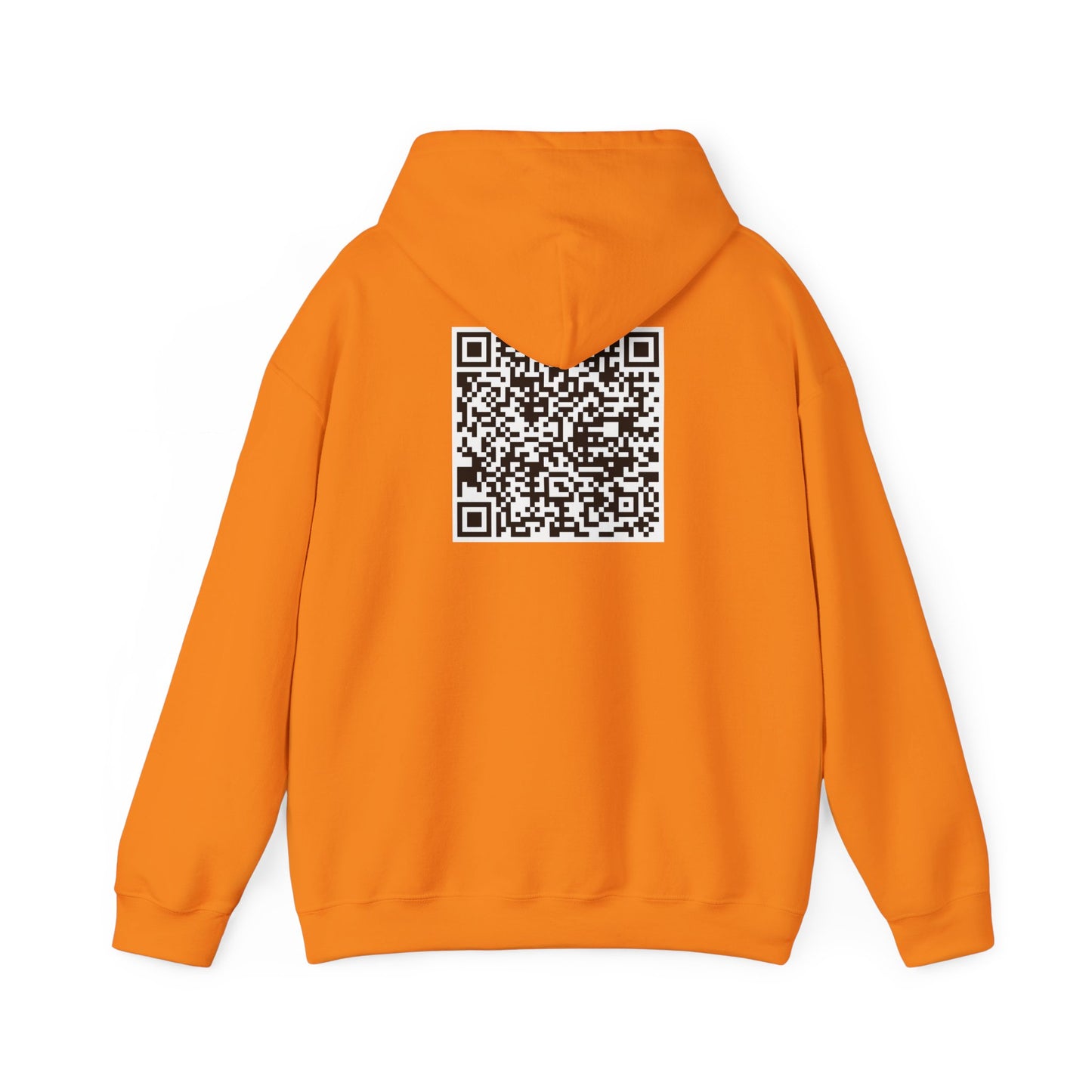 QR Code "FU" Hoodie  (QR Code On Front & Back)