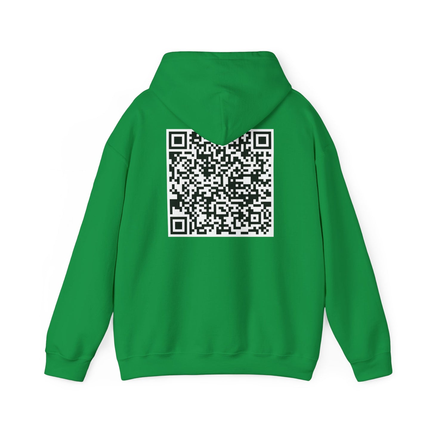 QR Code "FU" Hoodie  (QR Code On Front & Back)