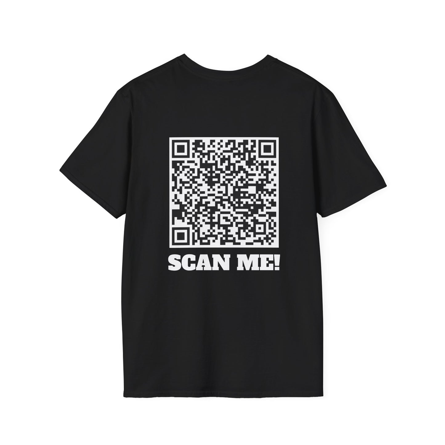 “FUCK YOU” QR Code T-Shirt Front & Back