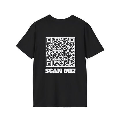 “FUCK YOU” QR Code T-Shirt Front & Back