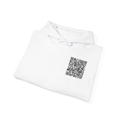 QR Code "FU" Hoodie  (QR Code On Front & Back)