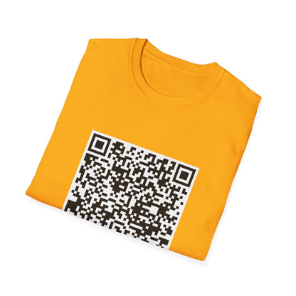 "FUCK YOU" QR Code T-Shirt