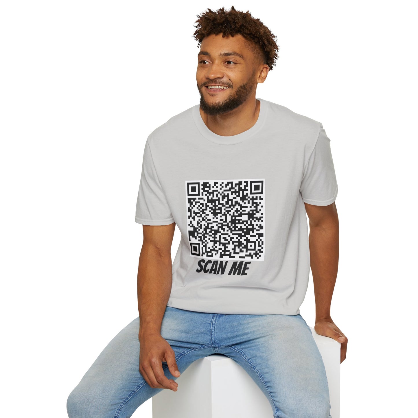 "FUCK YOU" QR Code T-Shirt