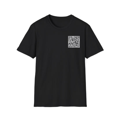“FUCK YOU” QR Code T-Shirt Front & Back