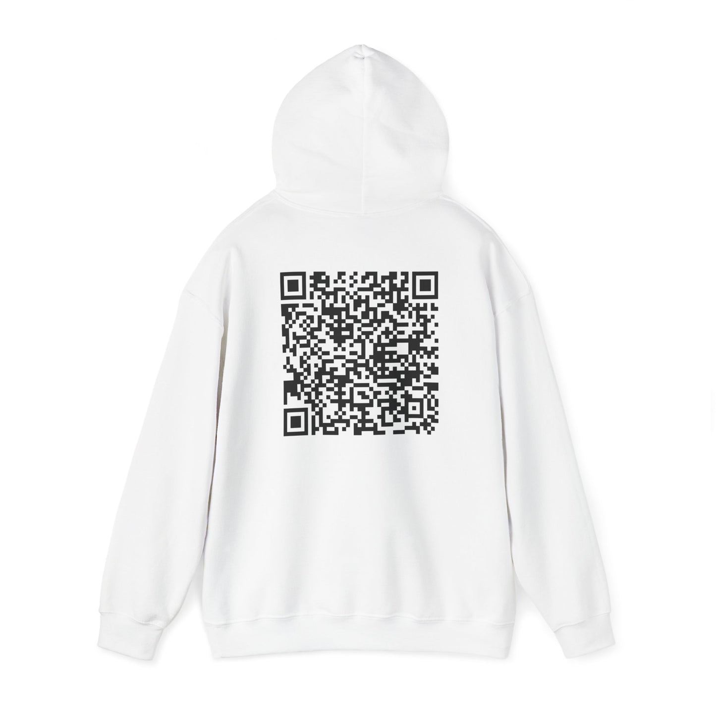 QR Code "FU" Hoodie  (QR Code On Front & Back)