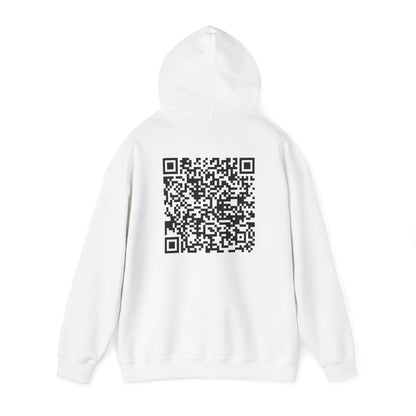 QR Code "FU" Hoodie  (QR Code On Front & Back)