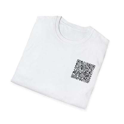 “FUCK YOU” QR Code T-Shirt Front & Back