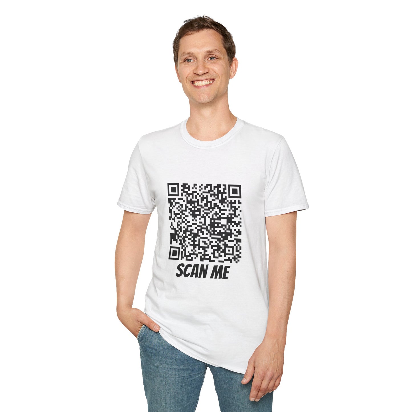 "FUCK YOU" QR Code T-Shirt