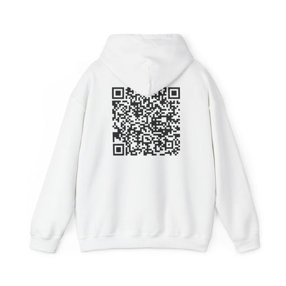 QR Code "FU" Hoodie  (QR Code On Front & Back)