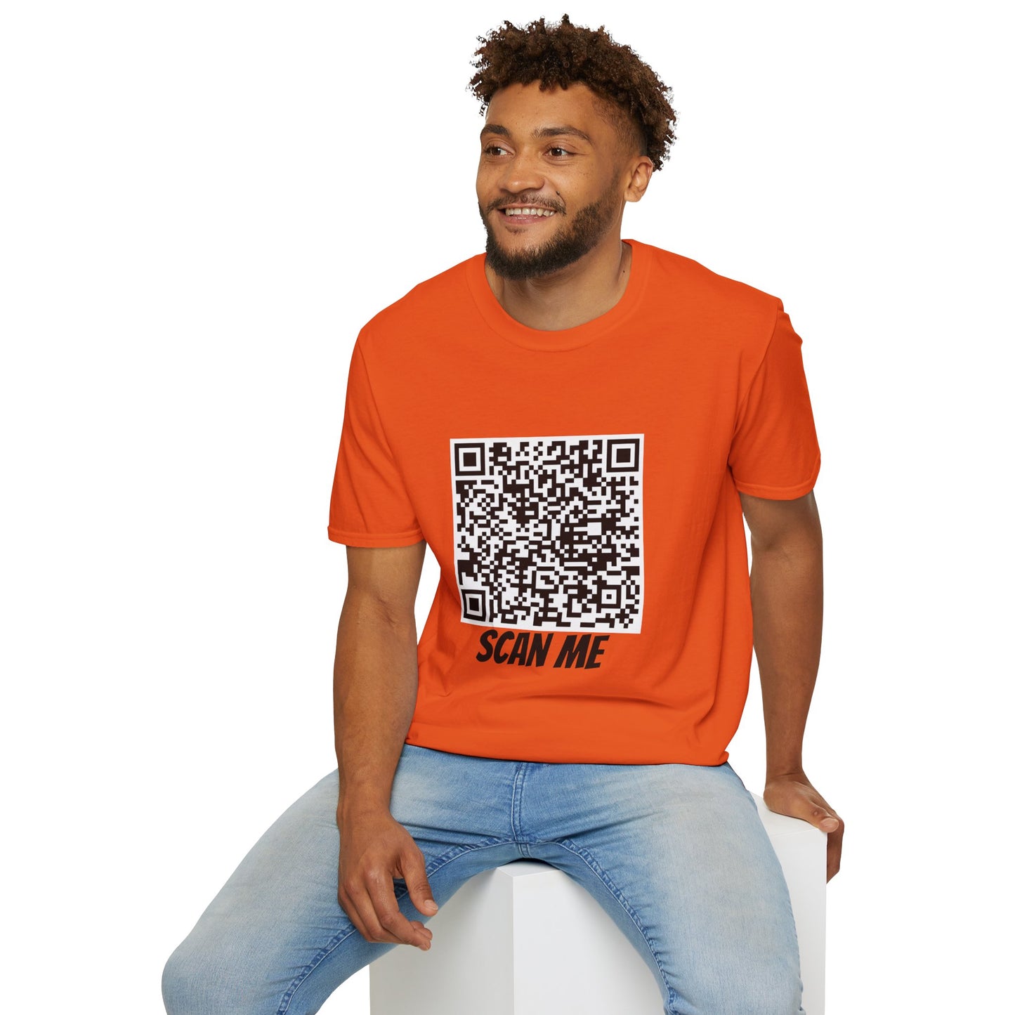 "FUCK YOU" QR Code T-Shirt