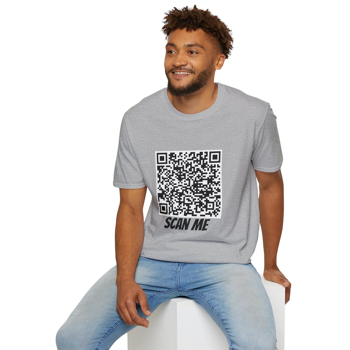 "FUCK YOU" QR Code T-Shirt