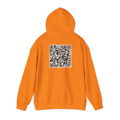 QR Code "FU" Hoodie  (QR Code On Front & Back)