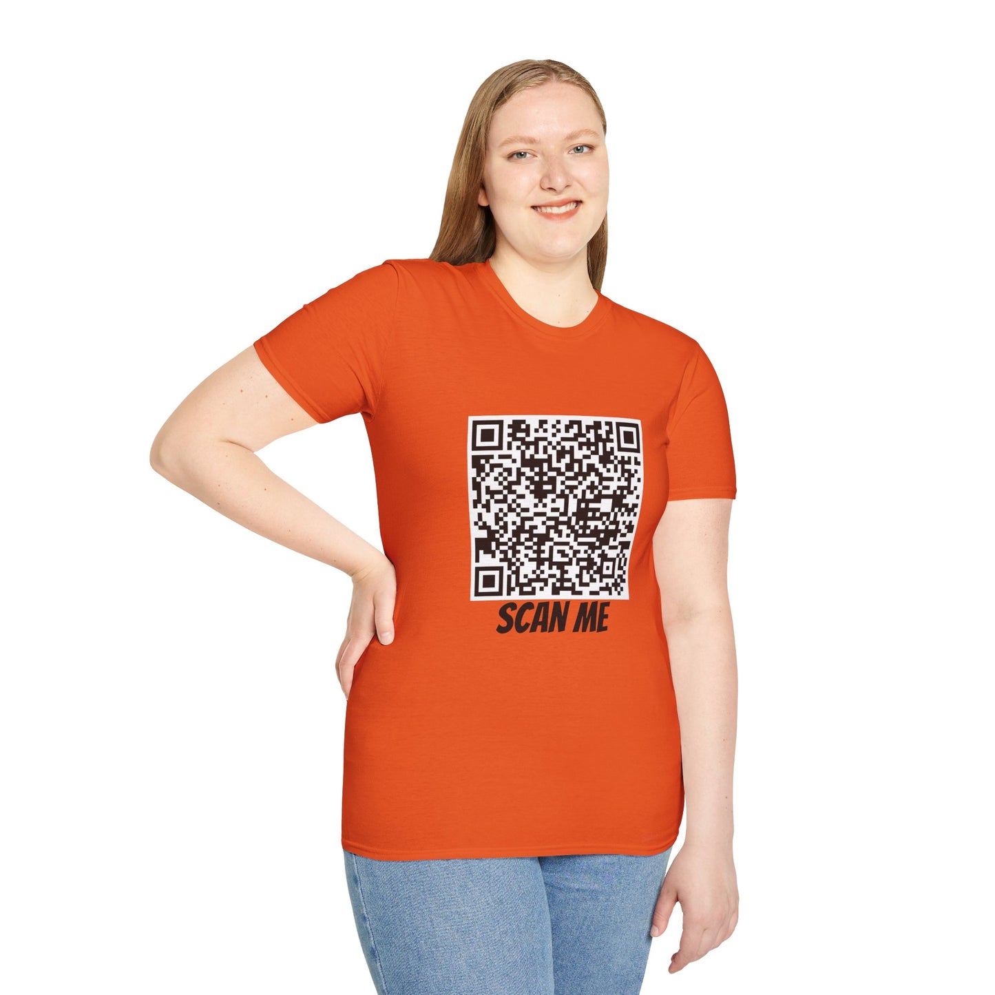 "FUCK YOU" QR Code T-Shirt
