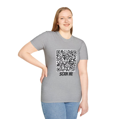 "FUCK YOU" QR Code T-Shirt