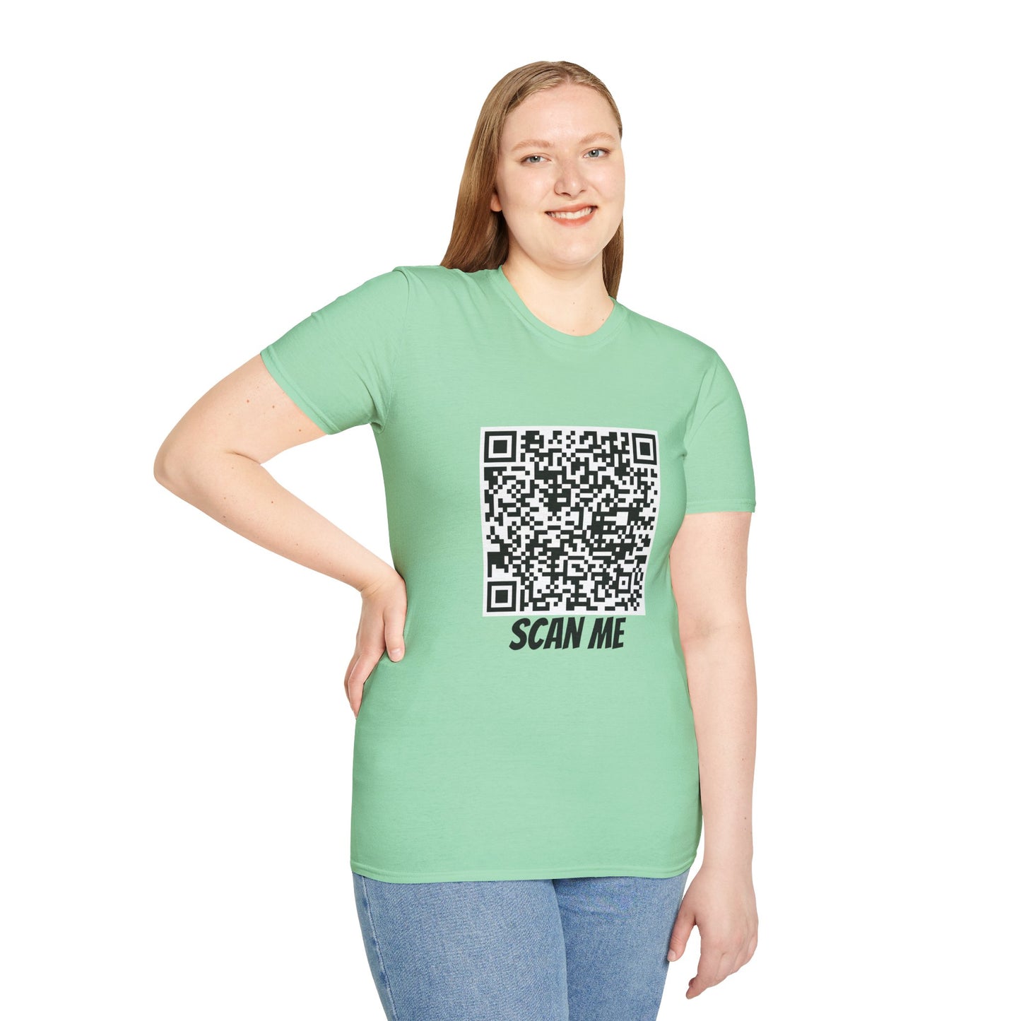 "FUCK YOU" QR Code T-Shirt
