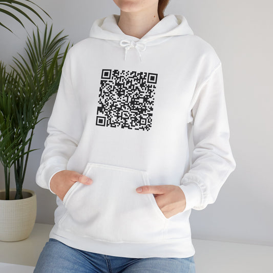 QR code FU hoodie
