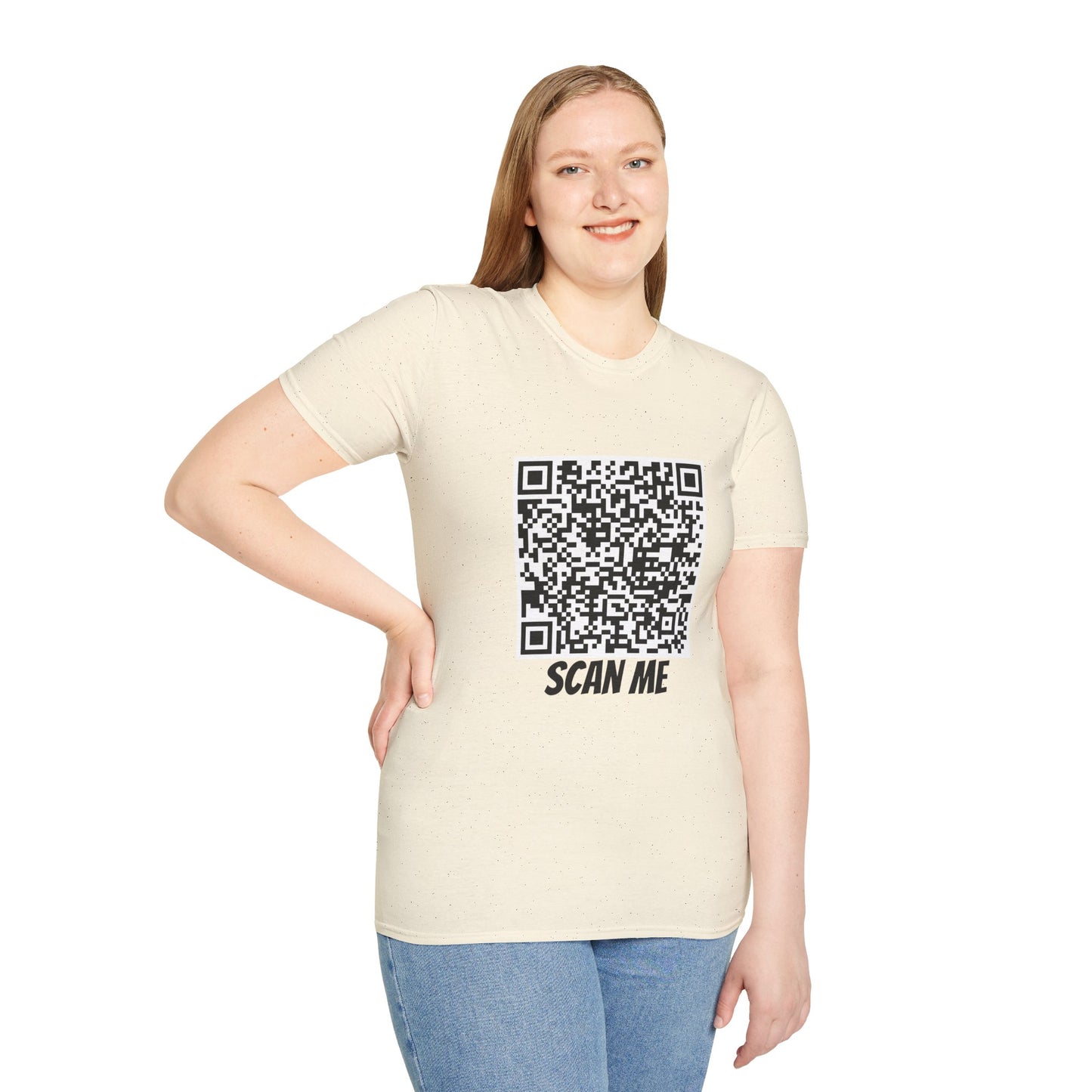 "FUCK YOU" QR Code T-Shirt