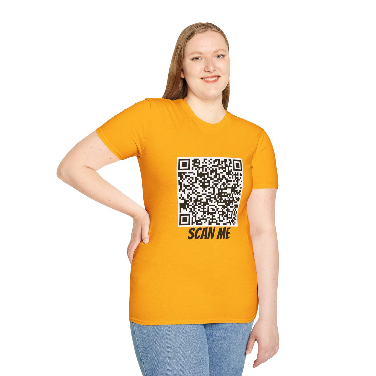 "FUCK YOU" QR Code T-Shirt