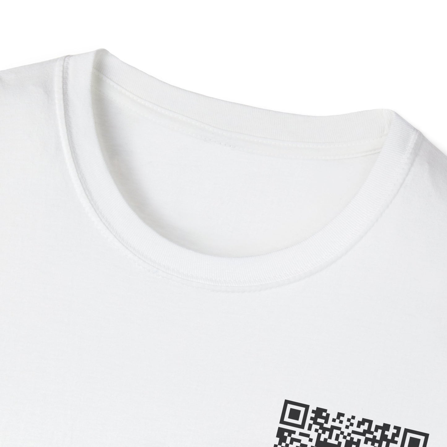 “FUCK YOU” QR Code T-Shirt Front & Back