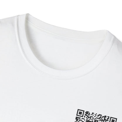 “FUCK YOU” QR Code T-Shirt Front & Back