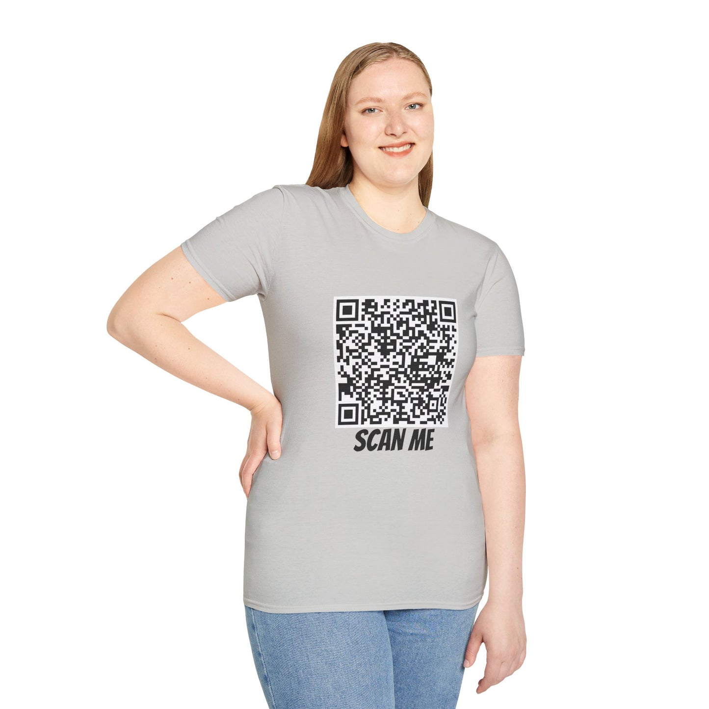 "FUCK YOU" QR Code T-Shirt