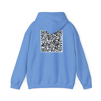 QR Code "FU" Hoodie  (QR Code On Front & Back)