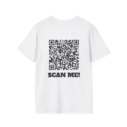 “FUCK YOU” QR Code T-Shirt Front & Back