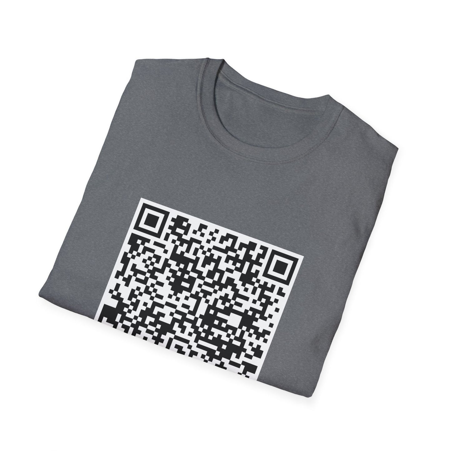 "FUCK YOU" QR Code T-Shirt
