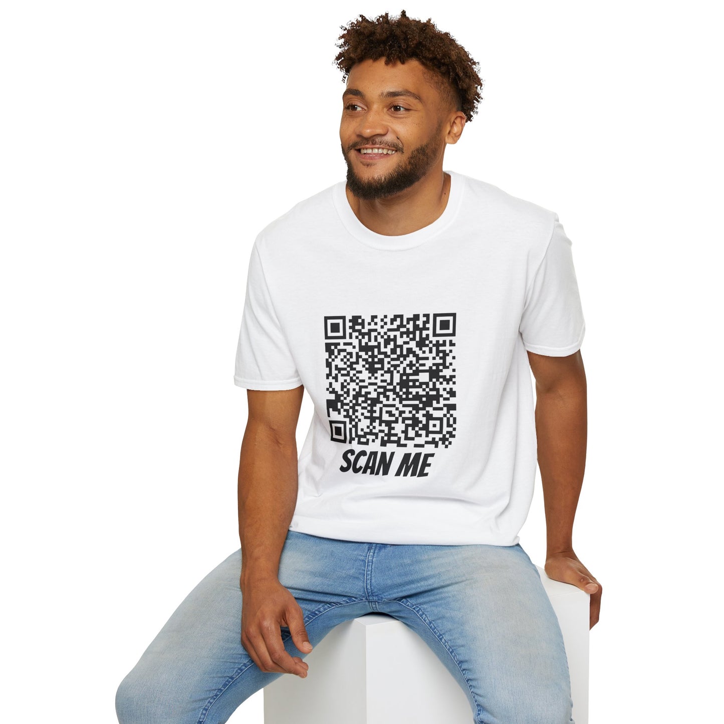 "FUCK YOU" QR Code T-Shirt
