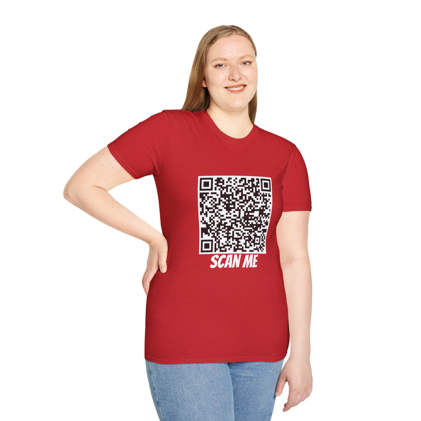 "FUCK YOU" QR Code T-Shirt