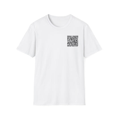“FUCK YOU” QR Code T-Shirt Front & Back