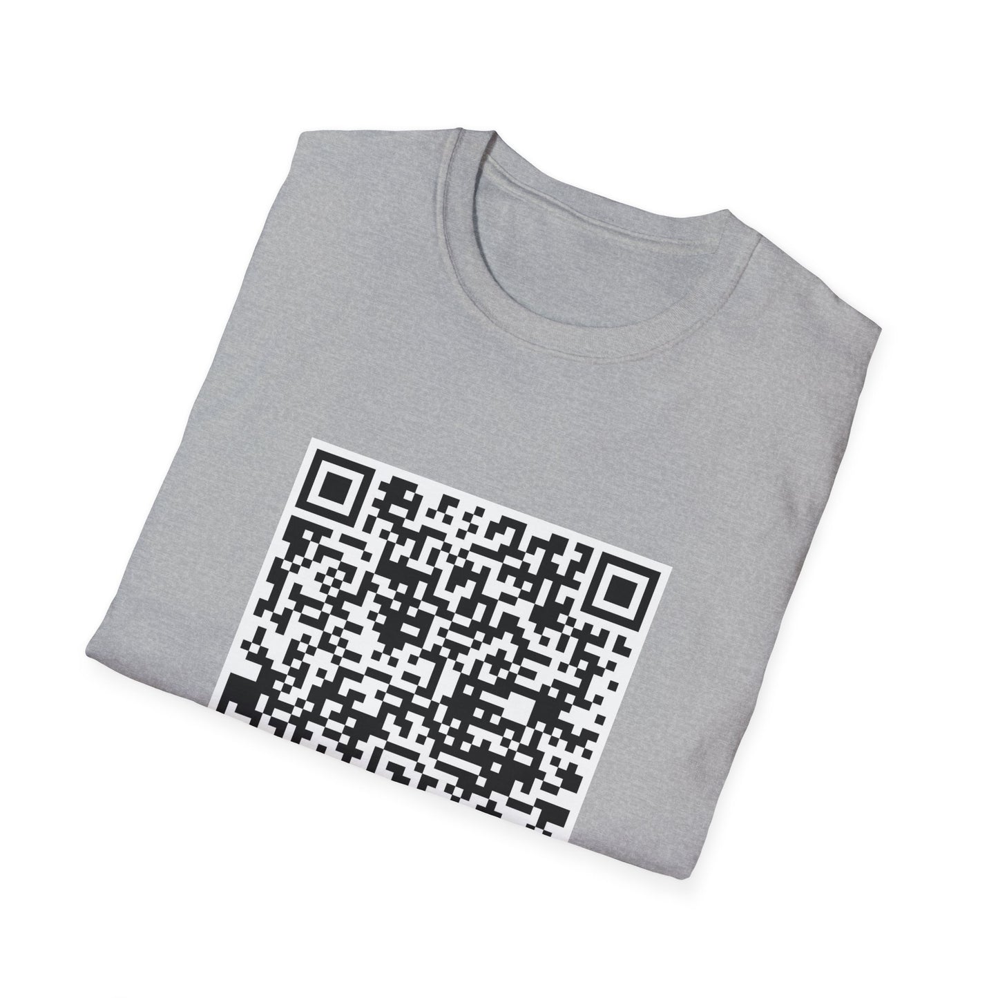 "FUCK YOU" QR Code T-Shirt
